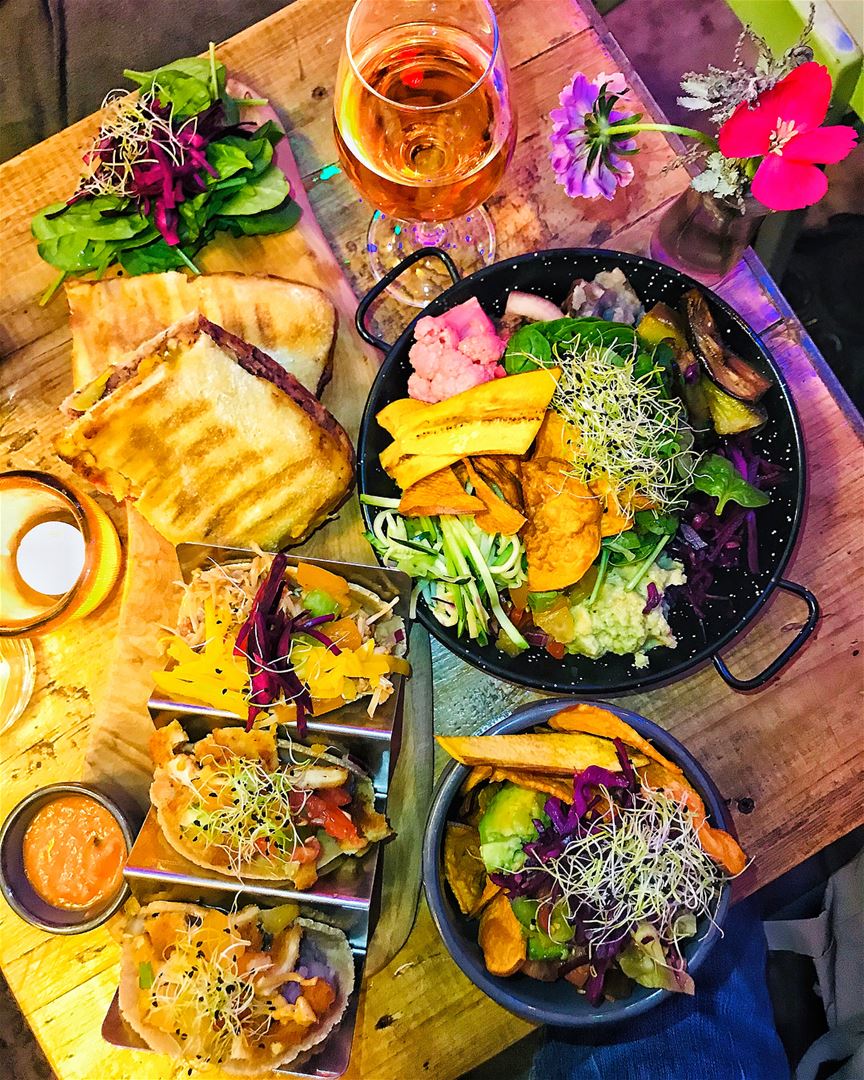 Wynood Paris is a colorful cafe offering local and organic food with... (Wynwood Paris)