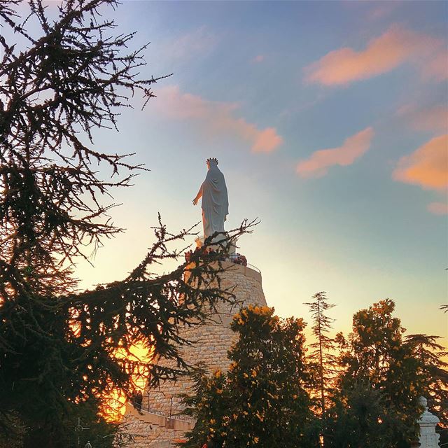 Ya 3azra 7mina🙏 lebanon  nature  naturelovers  natureporn  landscape ... (Our Lady of Lebanon)