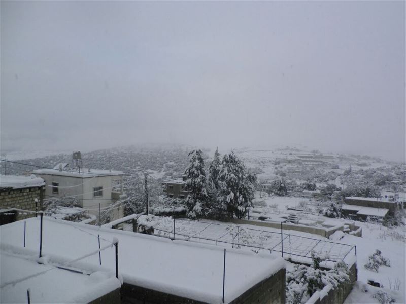 Yaroun Snow Storm 12/13/2013