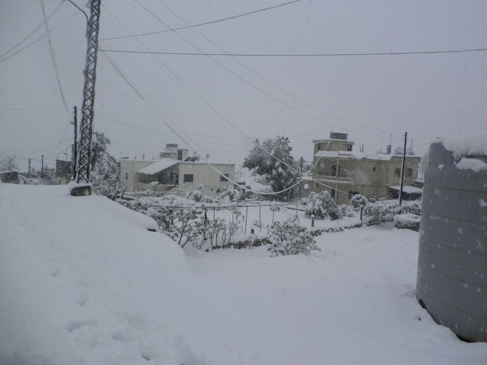 Yaroun Snow Storm 12/13/2013
