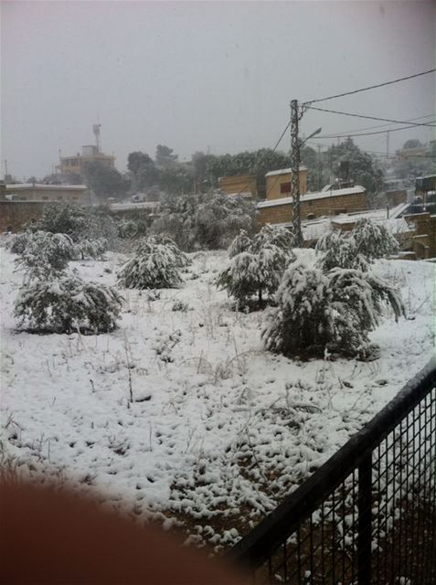 Yaroun Snow Storm 12/13/2013