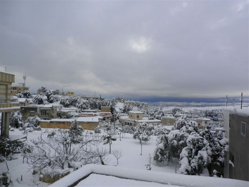Yaroun Snow Storm 12/13/2013