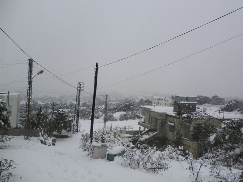 Yaroun Snow Storm 12/13/2013