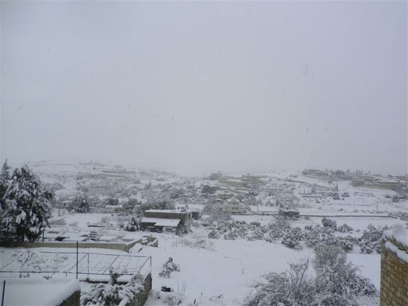 Yaroun Snow Storm 12/13/2013