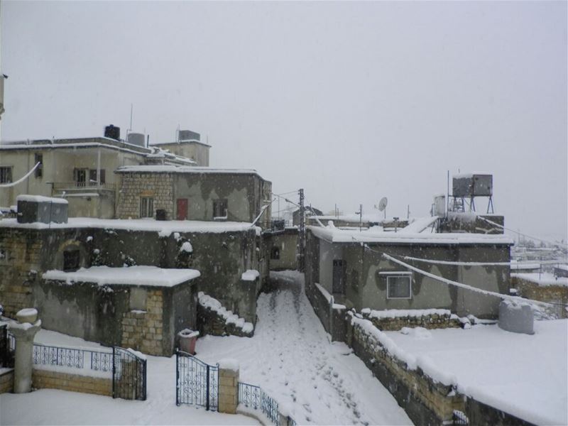 Yaroun Snow Storm 12/13/2013