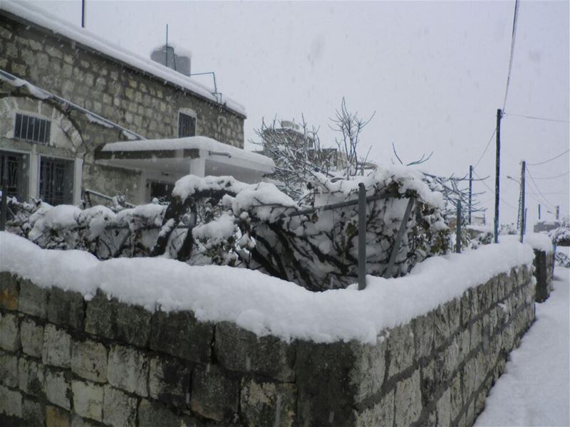 Yaroun Snow Storm 12/13/2013