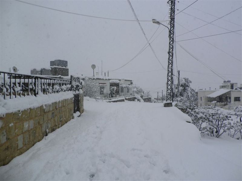 Yaroun Snow Storm 12/13/2013