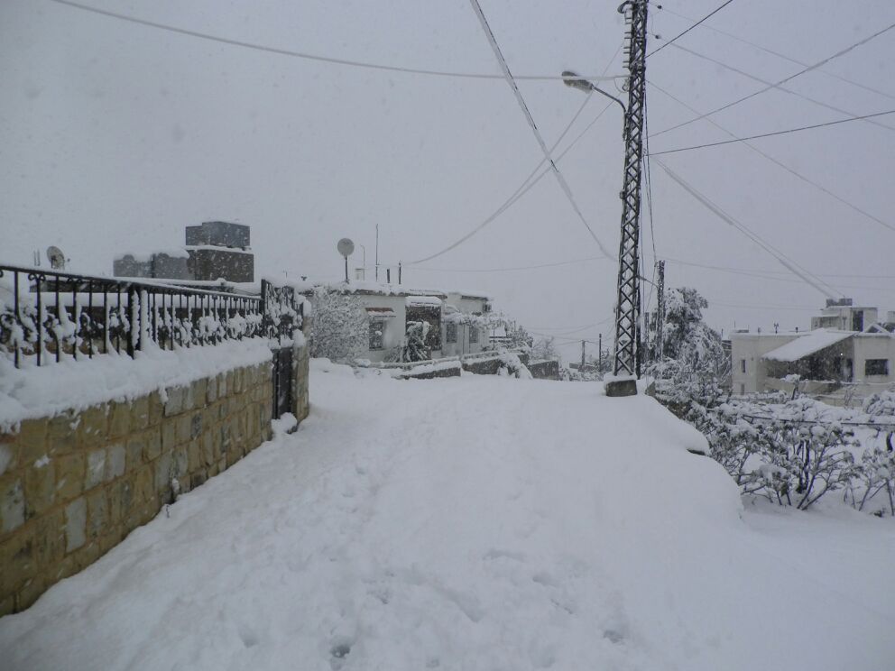 Yaroun Snow Storm 12/13/2013