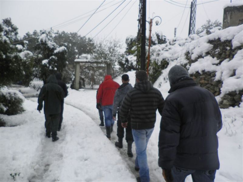 Yaroun Snow Storm 12/13/2013