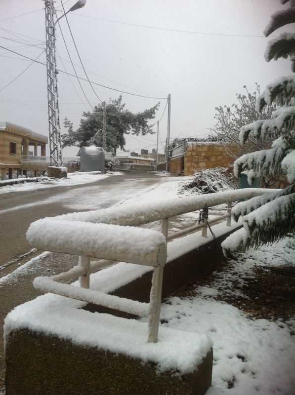 Yaroun Snow Storm 12/13/2013