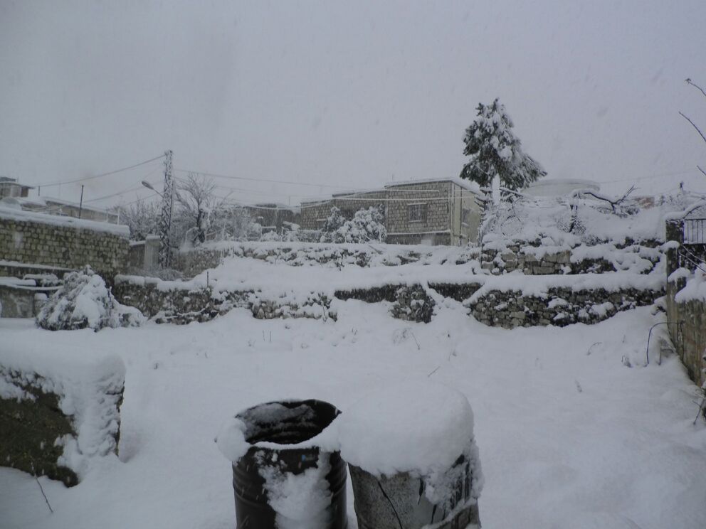 Yaroun Snow Storm 12/13/2013