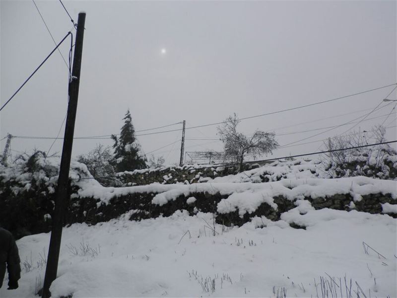 Yaroun Snow Storm 12/13/2013