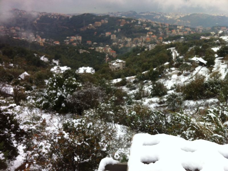 Yaroun Snow Storm 12/13/2013