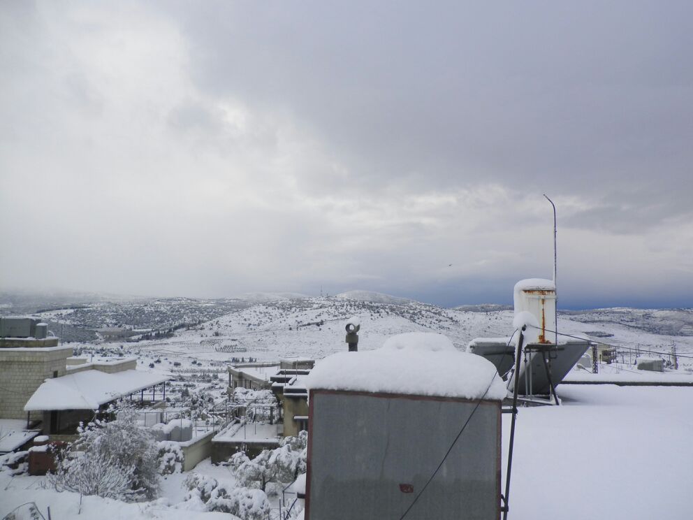 Yaroun Snow Storm 12/13/2013