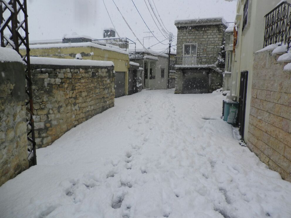 Yaroun Snow Storm 12/13/2013