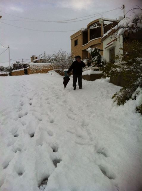 Yaroun Snow Storm 12/13/2013