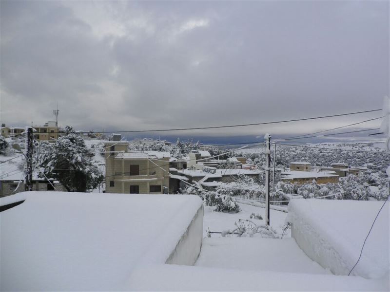 Yaroun Snow Storm 12/13/2013