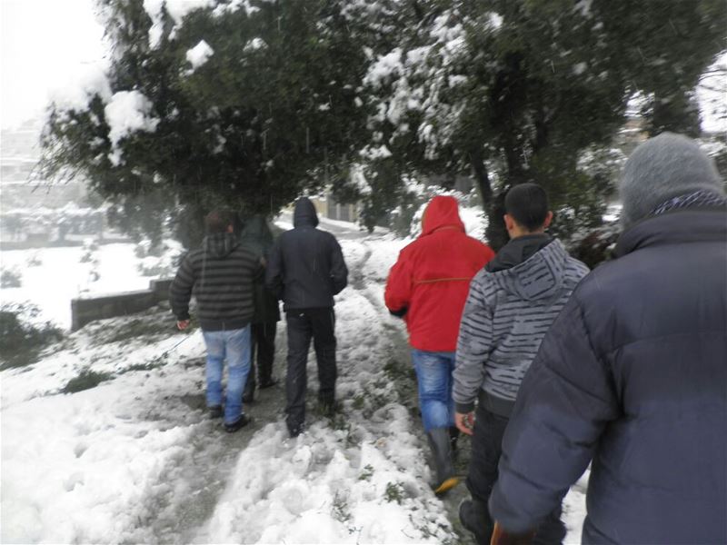 Yaroun Snow Storm 12/13/2013