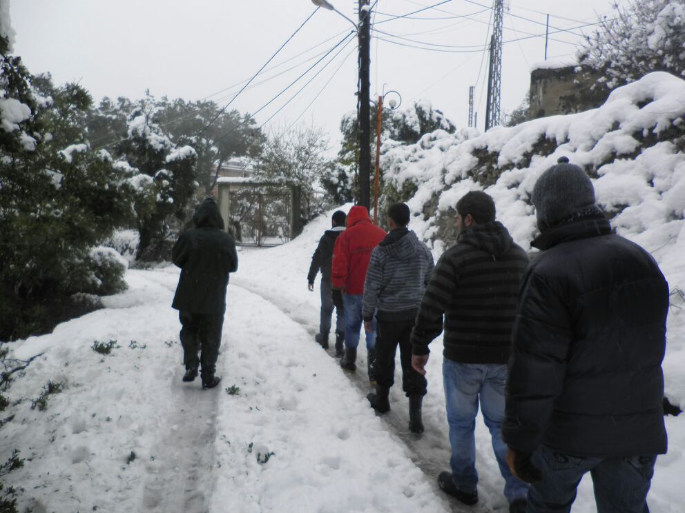 Yaroun Snow Storm 12/13/2013