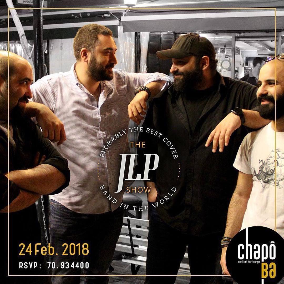 Yes, probably the best cover band in the world, @thejlpshow is performing... (Chapô Ba)