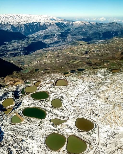 Yesterday's fresh new snow !!! Enjoy your Saturday wherever you are ... ... (El Laqloûq, Mont-Liban, Lebanon)