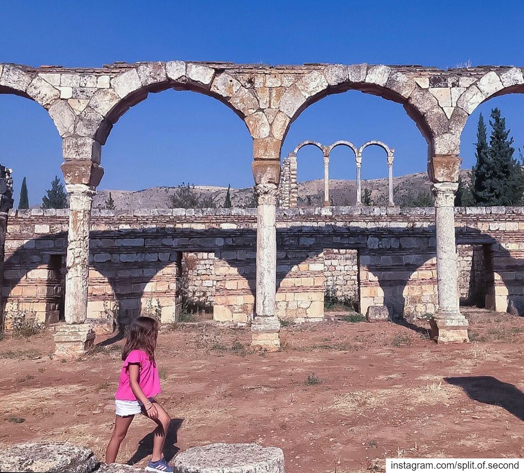 Ymayyad City Ruins,  Anjar.... historicalplace  archeology  anjar ... (Anjar the Omaya site)