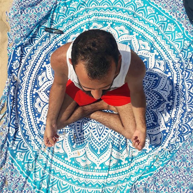🇱🇧 yoga   beirut  lebanon  beach ... (Jbayl, Mont-Liban, Lebanon)