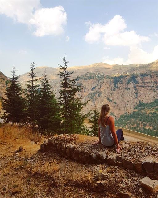 You are my piece of paradise ...🌲⛰💚...collecting moments ...... (Kadisha Valley)