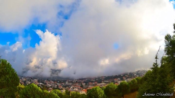 You are the sky. The clouds are what happens, what comes and goes. ehden ... (Ehdène, Liban-Nord, Lebanon)