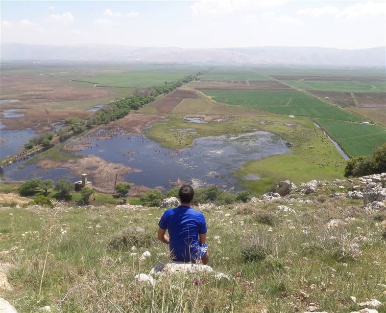 You go through life in a series of peaks and valleys...... (`Ammiq, Béqaa, Lebanon)