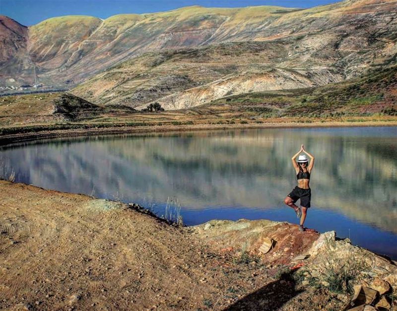 You keep your ocean, I'll take the lake ✋ (El Arz, Liban-Nord, Lebanon)