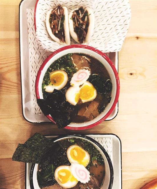 You know where to find me from now on // Ramen x Pork Bao 🙌🏻........ (Beirut, Lebanon)