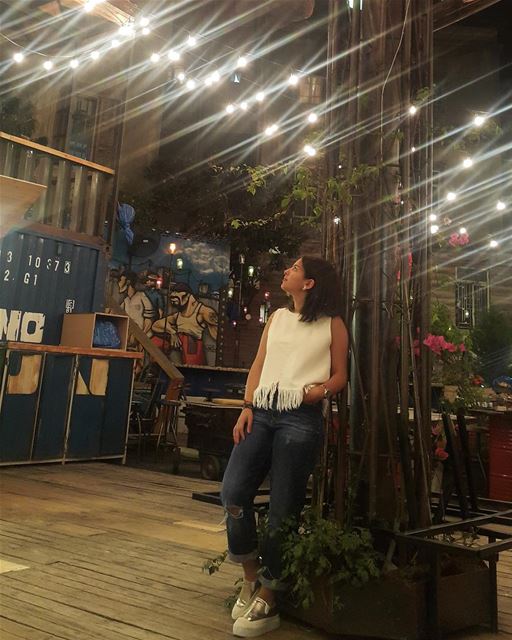 You light up my world 💡 ootd  lights ... (Lebanon)