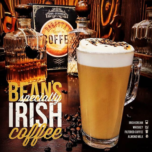 Yup, that's right! Whiskey, Irish cream, Coffee and Almond Milk!Our...