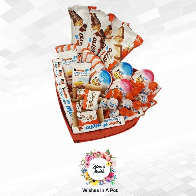 Zeina's month day 17 offer:   kinder heart box for 50,000 L.L.N.B....