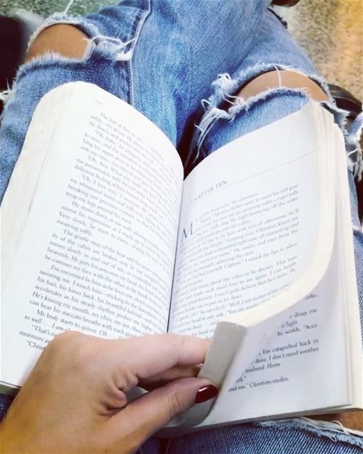 Zoned OUT with my book 📘, my cup of coffee ☕️ and too much chocolate 🍫-... (بيروت - لبنان)