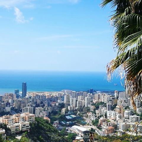 Около Бейрута.чудесный вид с веранды,не правда ли?!😉😊 Lebanon ... (Bsalim, Mont-Liban, Lebanon)