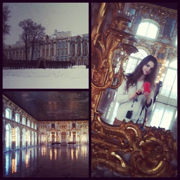 Царское село, пригород Петербурга me in beautiful palace