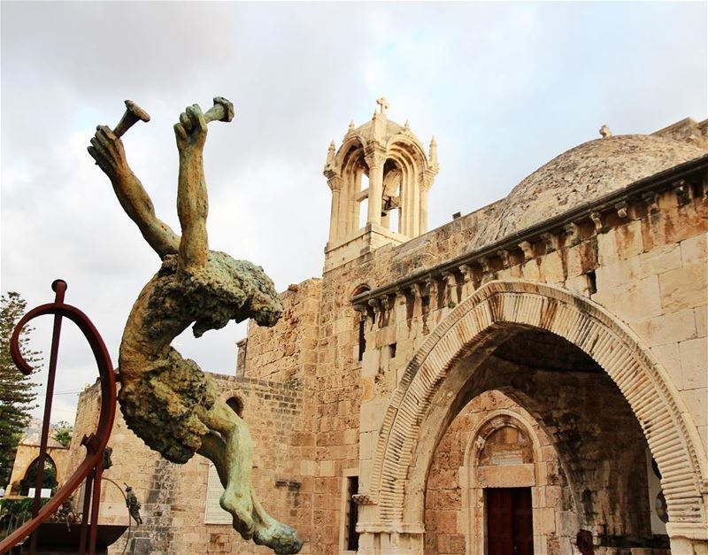 •أعطنا ربّي قبل كلّ عطاءٍ أن نحطَّ التفاتةً في سناكَ.. كلّ ما دون وجهك الجم (Byblos, Lebanon)