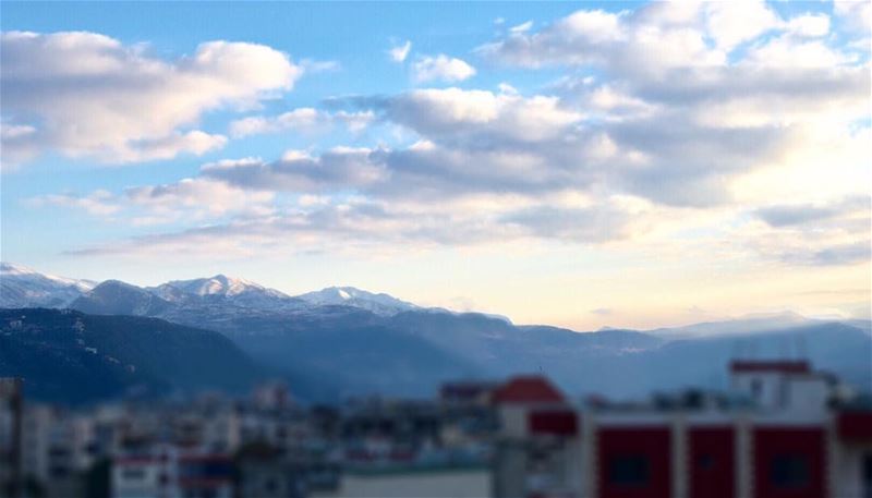 أين أنا من عالمك؟  snow  mountain  lebanon  insta_lebanon  nikon  camera ... (Chouf)