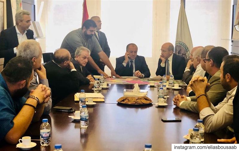 إجتماع ضم النائب @Alain jaoun مع وفد من أهالي منطقة بعبدا اللويزة، جرى فيه...