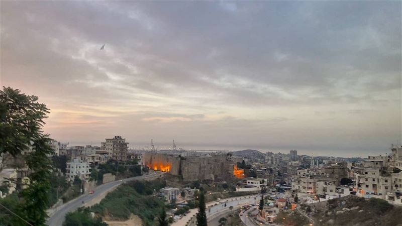  إفطار شهي للجميع Iftar  Sunset  Ramadan  RamadanKareem  RamadanMubarak ... (Tripoli, Lebanon)