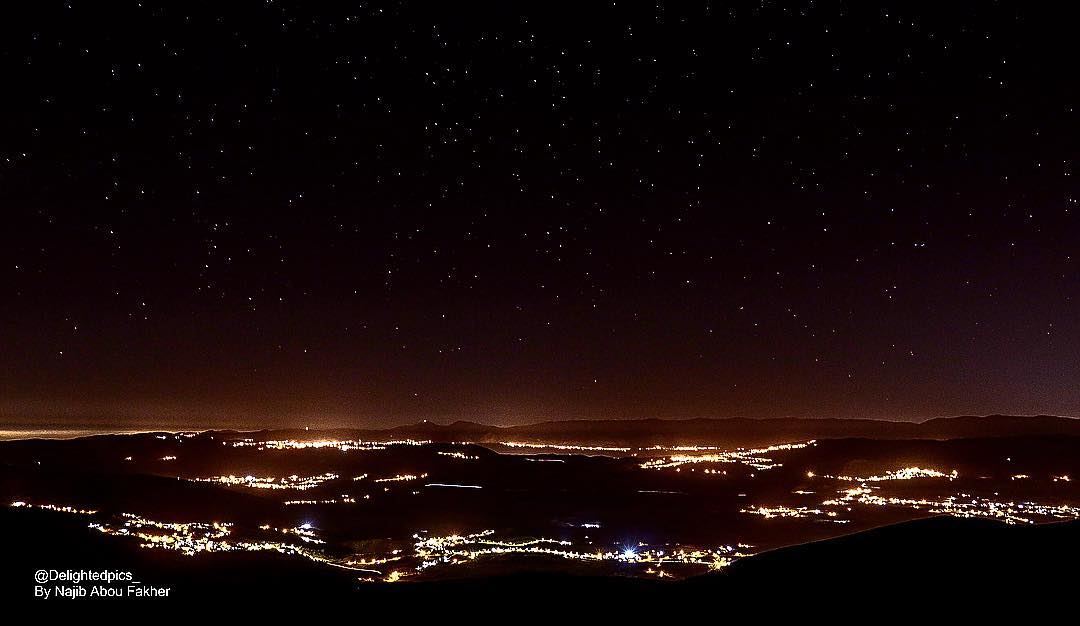  البقاع  لبنان  exposure  longexposure  night  nightphotography  lights ...