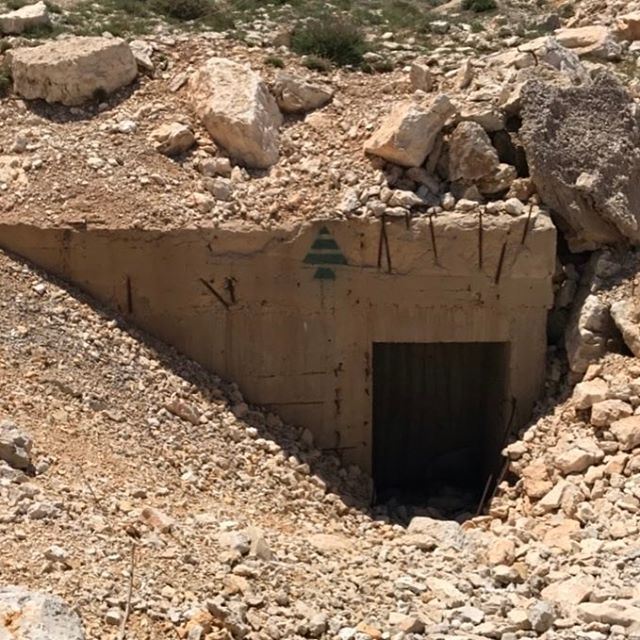  الله_الوطن_العائلة  lebanon  lebanese  war  bunker  kataeb  ig_lebanon ... (Jerd El Akoura)