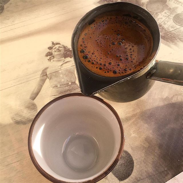 انت القدر المخبأ في بقايا  قهوتي... ramramcoffee  turkishcoffee ...