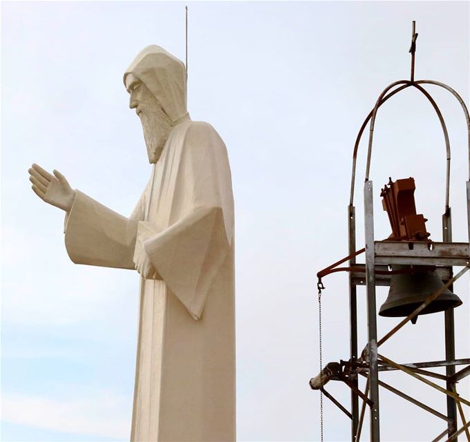 بصمتك تجاوزت حدود هالأرض🙏 (Saint Charbel-Faraya)