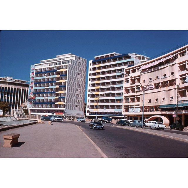بيروت الروشة عام ١٩٦٠ ،