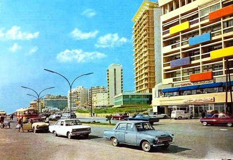 #بيروت الروشة ١٩٦٨،#Beirut Raouche 1968