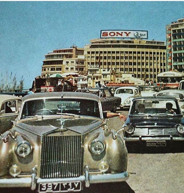 بيروت الروشة ١٩٧٠،Beirut Raouche 1970 .