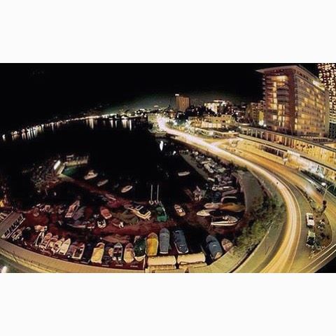 بيروت الزيتونة ليلاً عام ١٩٧٢ 